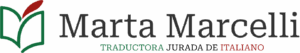 Marta Marcelli traductora logo